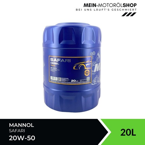 Mannol safari 20w api - safari,
