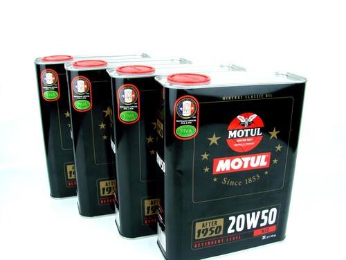 Olio motore 20w50 litri - motore,