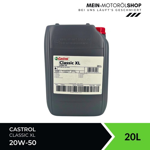 Olio castrol classic 20w - classic, xl