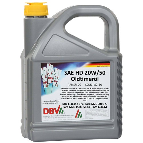 Olio dbv epoca sae 20w - olio,
