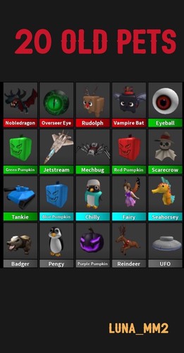 Old pets mm2 occhio di - 🌙,
