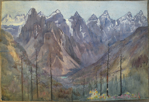 Arte canadese vecchio - , dipinto