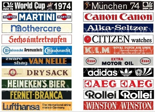Subbuteo stickers world cup - 20,